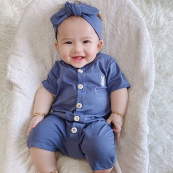 Carrol Baby Romper Jumper - Romper pendek - Gambar 5