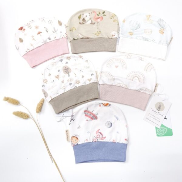 Carrol n Barrol New Born Hat - Topi Bayi tencel