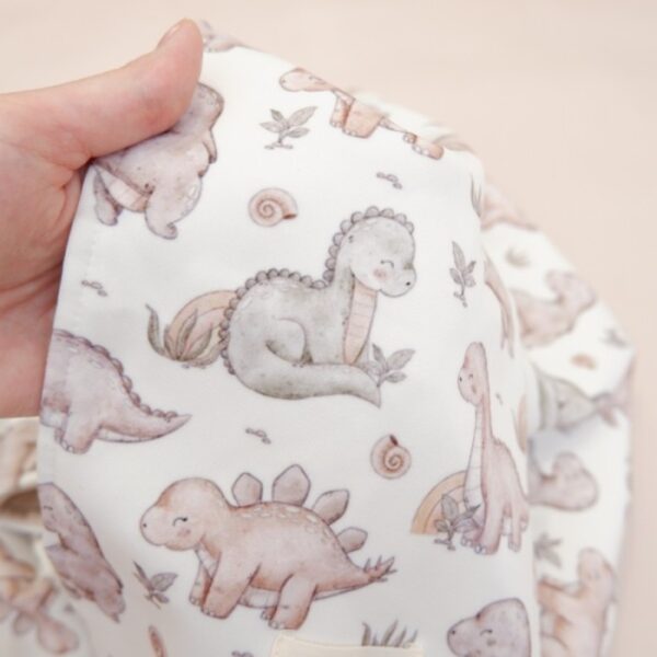 Carrol Baby On The Go Blanket Dino Cute White - Selimut On The Go Bayi - Gambar 3