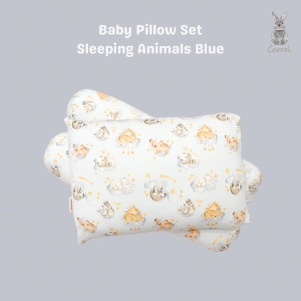 Carrol Baby Pillow & Bolster Baby Tencel - Bantal Guling Tencel Baby - Sleeping Animals Collections - Gambar 2