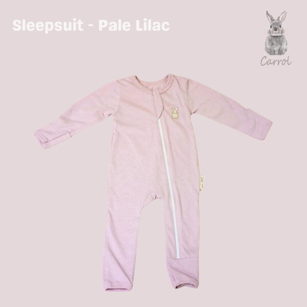 Carrol n Barrol Sleepsuit Plain Calm n Classic Colors Collections - Jumper Panjang Buka Tutup Kaki - Gambar 4