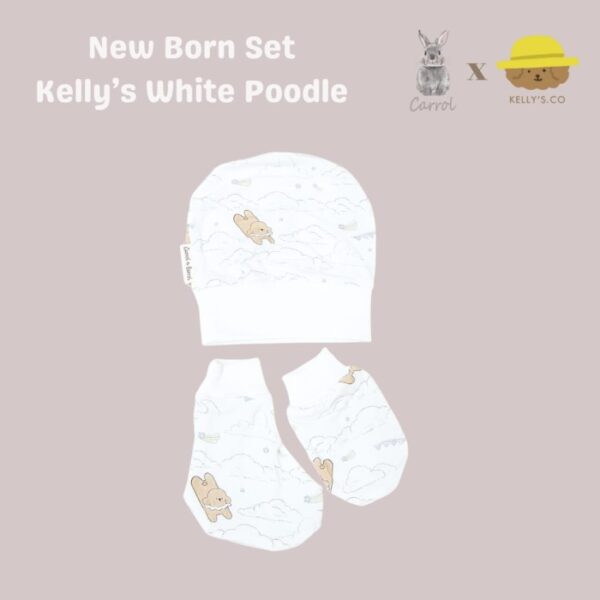 Carrol n Barrol X Kelly's.co New Born Set - Set Tangan Kaki Bayi Tencel - Topi Bayi Tencel - Carrol X Kelly's.co Collections - Gambar 4