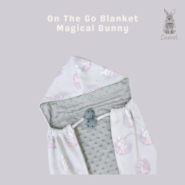 Carrol Baby On The Go Blanket Magical Bunny - Selimut On The Go Bayi