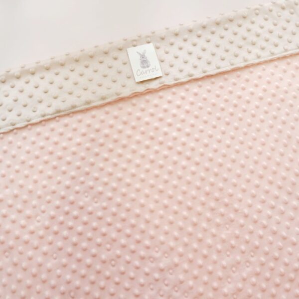 Carrol Baby Double Sided Blanket Toodler - Peach Nude - Selimut Anak