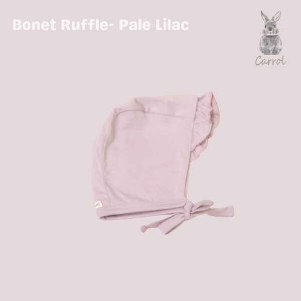 Carrol n Barrol Bonet Ruffle Cotton Classic Colors Collections - Topi Ruffle Bayi Katun - Gambar 3