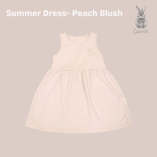 Carrol n Barrol Dress Summer Calm n Classic Colors Collections - Dress Anak Katun - Gambar 4