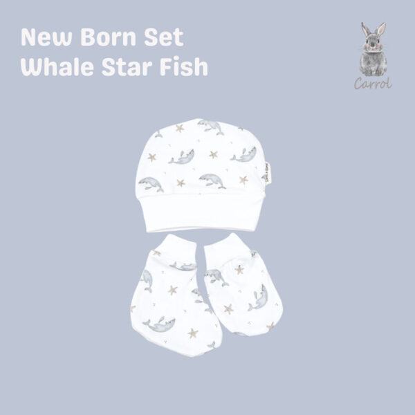 Carrol n Barrol New Born Set Penguin Collections - Set Tangan Kaki Baby Katun - Set Tangan Kaki Bayi Lucu - Gambar 6