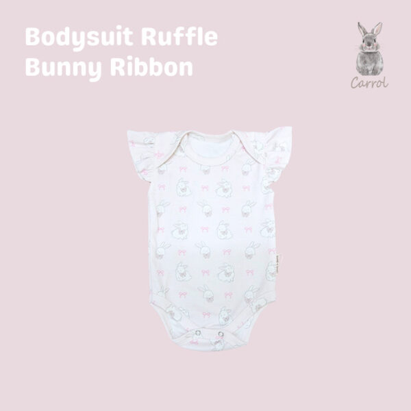 Carrol n Barrol Bodysuit Ruffle Jumper Penguin Collections - Jumper Ruffle Bayi Katun - Gambar 6