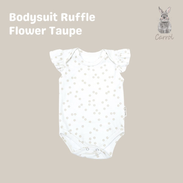 Carrol n Barrol Bodysuit Ruffle Jumper Penguin Collections - Jumper Ruffle Bayi Katun - Gambar 3