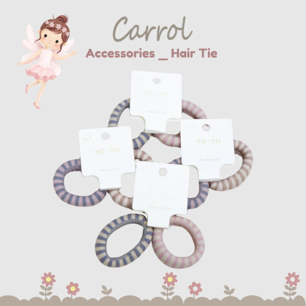 Carrol Kunciran Set Isi 2 - Karet Rambut Donat