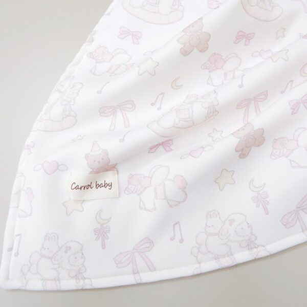 Carrol Baby On The Go Blanket Teddy Bear n Ribbon Mix - Selimut On The Go Bayi - Gambar 5