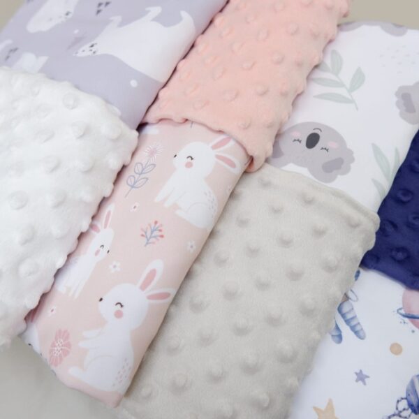 Carrol Baby Blanket Polar Bear Grey - Baby Blanket - Hooded Blanket - Selimut Bayi - Gambar 4