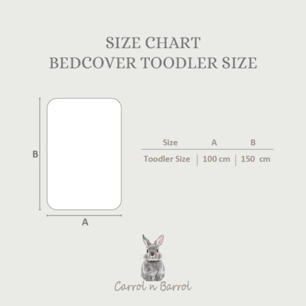 Carrol Baby X Kelly's.co Bedcover Quilt Tencel - Blanket Double Tencel - Selimut Tencel Tebal - Gambar 7