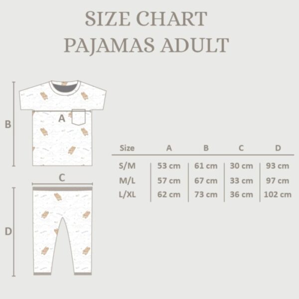 Carrol n Barrol Mommy Pajamas - Piyama Dewasa - Piyama Tencel - Gambar 6