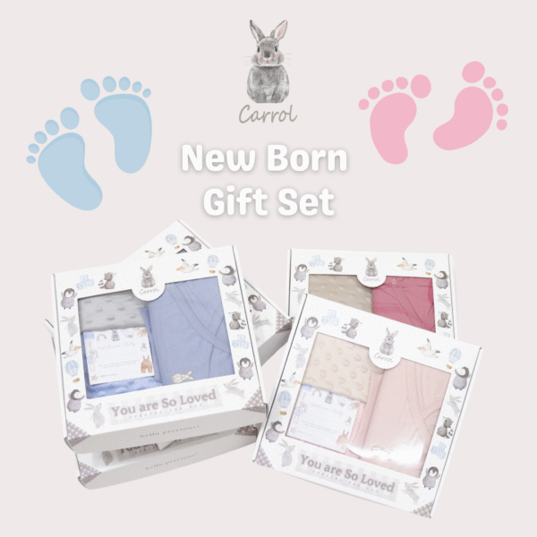 Carrol Baby New Born Gift Set - Hampers Premium Baby - Hampers Bayi - Paket Gift Bayi Baru Lahir