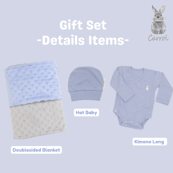 Carrol Baby New Born Gift Set - Hampers Premium Baby - Hampers Bayi - Paket Gift Bayi Baru Lahir - Gambar 3