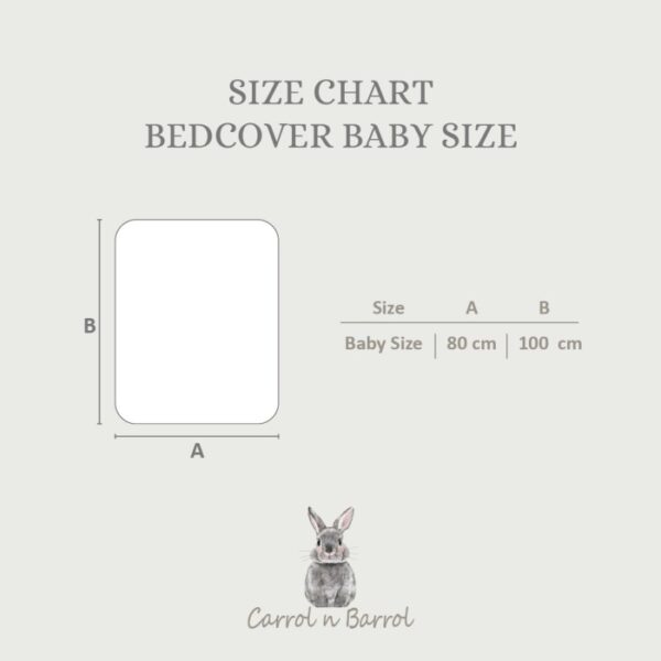 Carrol Baby X Kelly's.co Bedcover Quilt Tencel - Blanket Double Tencel - Selimut Tencel Tebal - Gambar 8