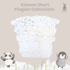 Carrol n Barrol Kimono Jumper Penguin Collections - Jumper Bayi Katun Lucu - Jumper Motif Lucu