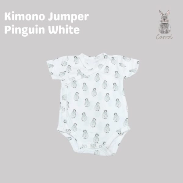 Carrol n Barrol Kimono Jumper Penguin Collections - Jumper Bayi Katun Lucu - Jumper Motif Lucu - Gambar 6