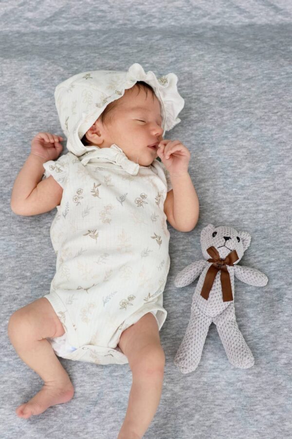 Carrol n Barrol Tank Ruffle Jumper Flowers n Sea Collections - Jumper Bayi Ruffle Lucu - Jumper ribbed katun lucu