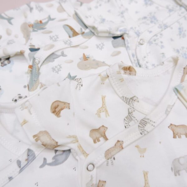 Carrol n Barrol Kimono Jumper Penguin Collections - Jumper Bayi Katun Lucu - Jumper Motif Lucu - Gambar 5