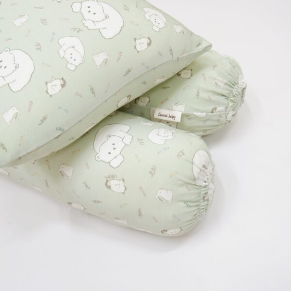 Carrol Baby X Mon n Harper Pillow & Bolster Baby Set - Bantal Guling Baby Tencel - Carrol X Mon n Harper Collections - Gambar 5