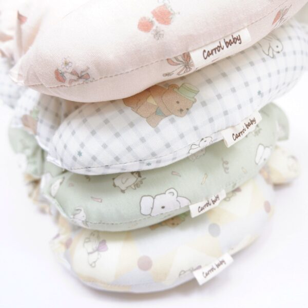 Carrol Baby X Mon n Harper New Born Pillow Bears Ears - Baby Pilow Tencel - Bantal Peyang - Bantal  Kepala Bayi Tencel - Carrol X Mon n Harper Collections - Gambar 9
