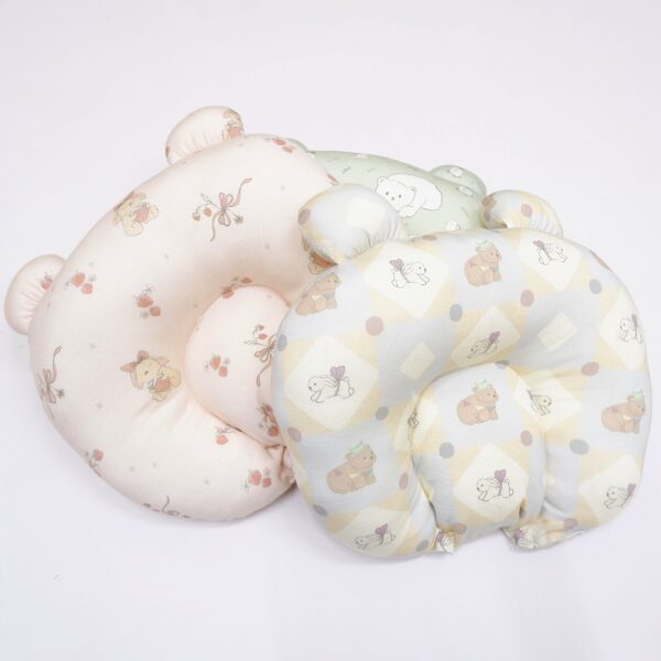 Carrol Baby X Mon n Harper New Born Pillow Bears Ears - Baby Pilow Tencel - Bantal Peyang - Bantal  Kepala Bayi Tencel - Carrol X Mon n Harper Collections - Gambar 7