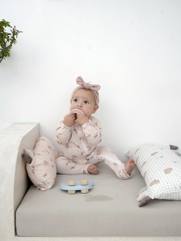Carrol n Barrol X Mon n Harper Sleepsuit Tencel - Jumper Panjang Buka Tutup Tangan Kaki - Carrol X Mon n Harper Collections - Gambar 2