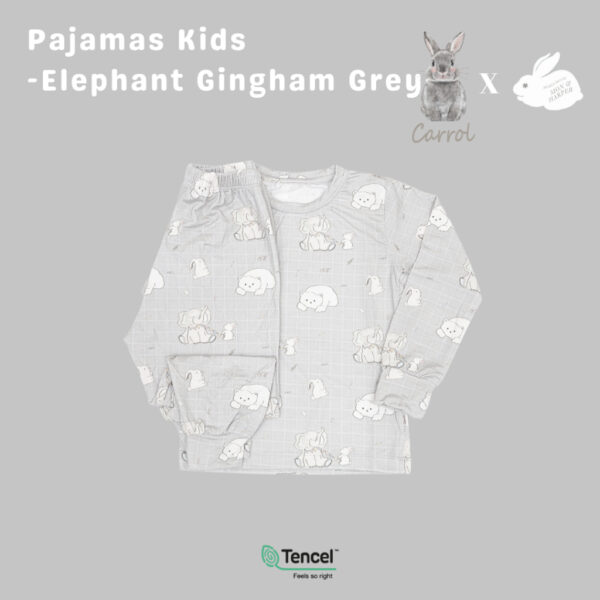 Carrol n Barrol X Mon n Harper Long Sleeve Pajamas - Piyama Anak - Piyama Tencel - Carrol X Mon n Harper Collections - Gambar 5