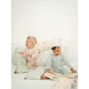 Carrol n Barrol X Mon n Harper Sleepsuit Tencel - Jumper Panjang Buka Tutup Tangan Kaki - Carrol X Mon n Harper Collections