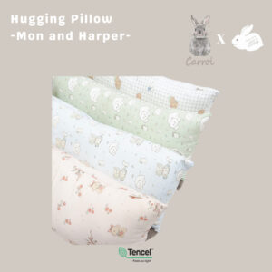 Carrol Baby X Mon n Harper Hugging Pillow Toodler Size - Bantal Toodler Tencel - Carrol X Mon n Harper Collections