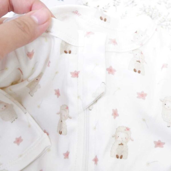 Carrol n Barrol Sleepsuit Bear n Friends Collections - Jumper Panjang Buka Tutup tangan kaki - Gambar 3