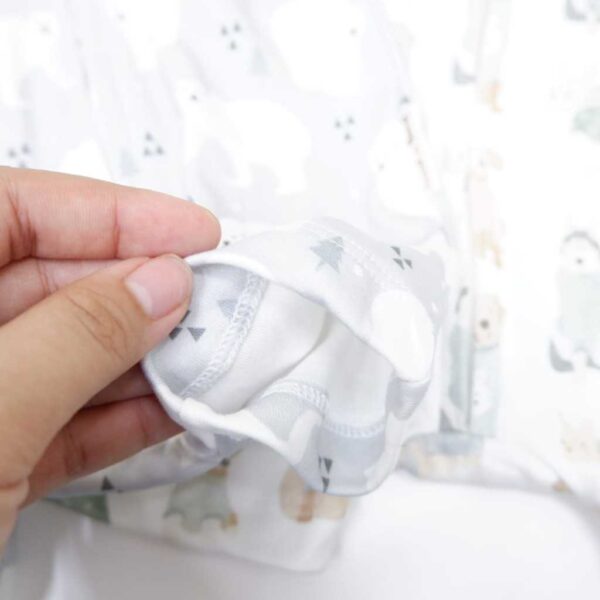 Carrol n Barrol Romper Zipper Bear n Friends Collections - Romper Bayi Katun Lucu - Romper Motif Lucu - Gambar 4