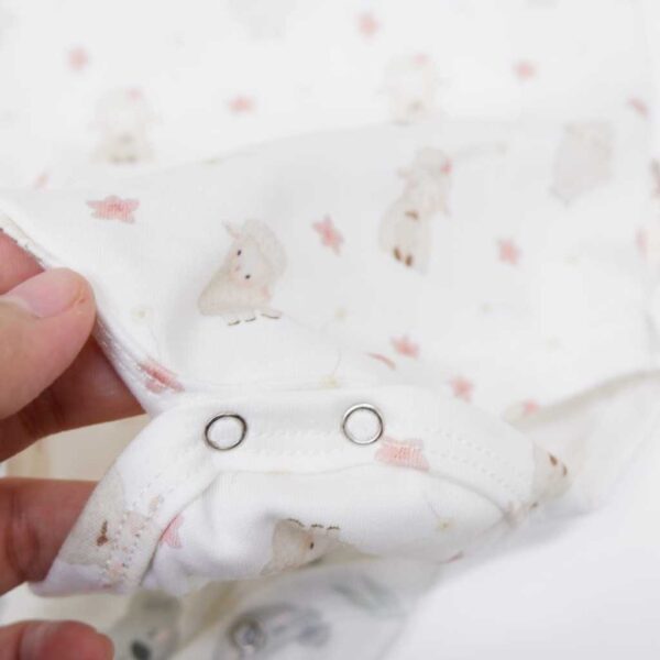 Carrol n Barrol Bodysuit Ruffle Jumper Bear n Friends Collections - Jumper Ruffle Bayi Katun - Gambar 5