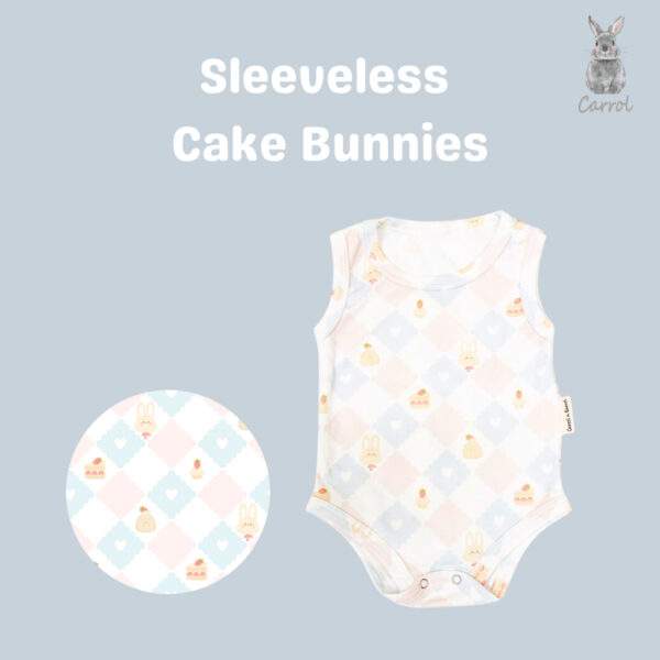 Carrol n Barrol Sleveless Jumper Bear n Friends Collections - Jumper Kutung Bayi - Berbahan Katun - Tanktop Jumper Bayi - Gambar 2