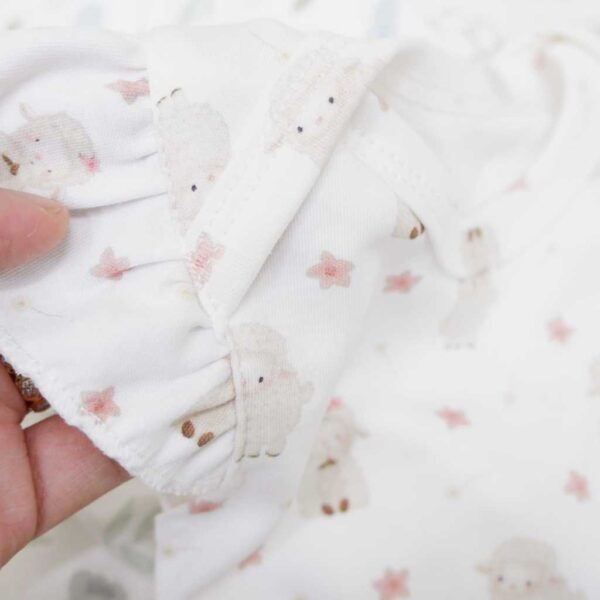 Carrol n Barrol Bodysuit Ruffle Jumper Bear n Friends Collections - Jumper Ruffle Bayi Katun - Gambar 4