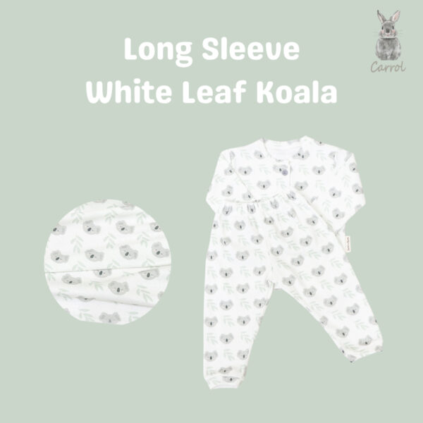 Carrol n Barrol Long Sleeve Bear n Friends Collections - Piyama Bayi Tangan Panjang - Piyama Katun Anak Lucu - Gambar 2