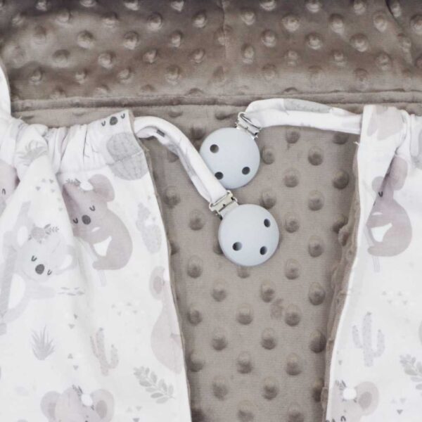 Carrol Baby On The Go Blanket Sleeping and Playing Koala Brown - Selimut On The Go Bayi - Gambar 4