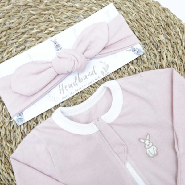 Carrol n Barrol Headband Baby Almond Colors - Bandana Bayi - Gambar 9