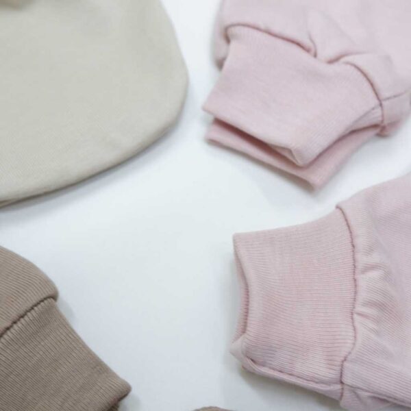 Carrol n Barrol Mittents n Botties Almond Colors - Set Tangan Kaki Baby - Sarung Tangan Bayi - Gambar 5