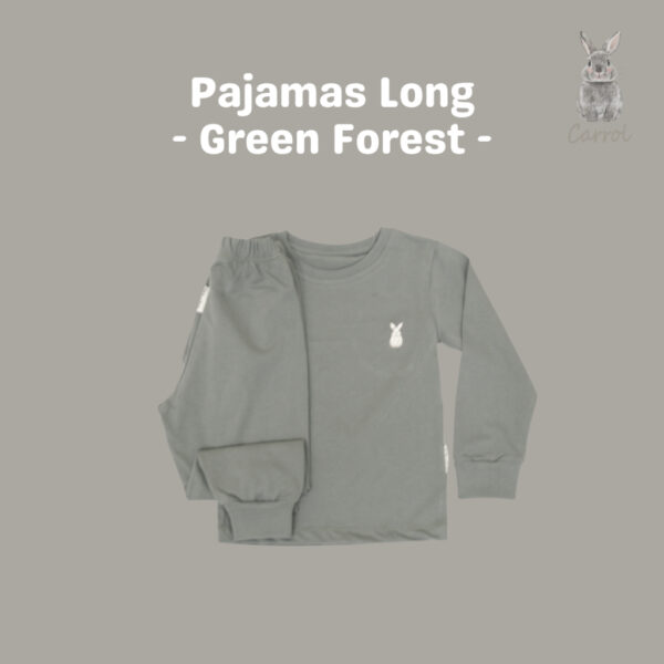 Carrol n Barrol Pajamas Set Almond Colors Collections - Piyama Anak Katun - Gambar 2