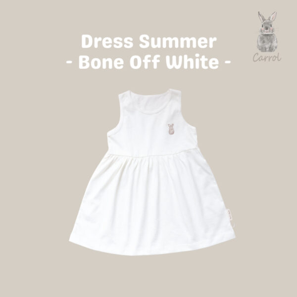 Carrol n Barrol Dress Summer Cotton Almond Collections - Dress Anak Katun - Gambar 5