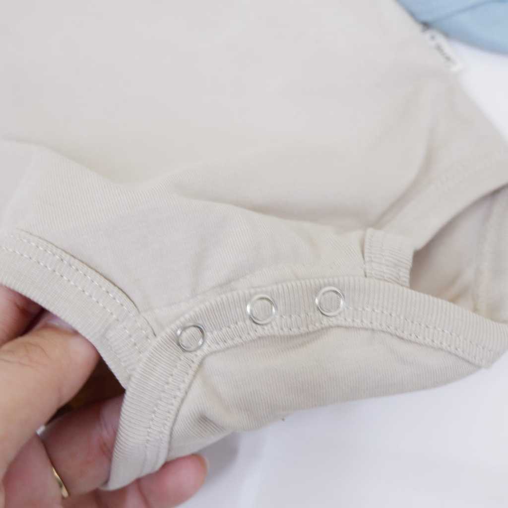 Carrol n Barrol Kimono Jumper Cotton Almond Colors Collections - Jumper Bayi Katun Pendek - Gambar 3