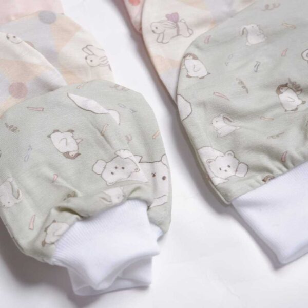 Carrol n Barrol X Mon n Harper New Born Set - Set Tangan Kaki Bayi Tencel - Topi Bayi Tencel - Gambar 3