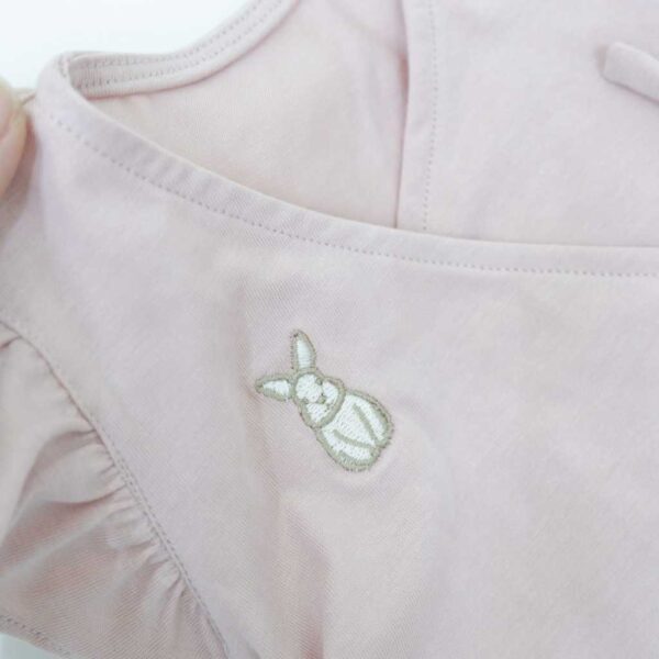 Carrol n Barrol Kimono Ruffle Jumper Cotton Almond Collections - Jumper Ruffle Bayi Katun - Gambar 6