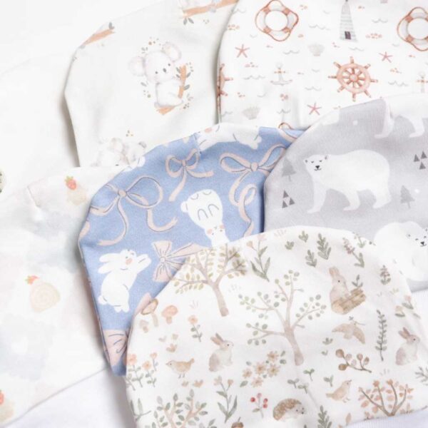 Carrol n Barrol New Born Set Bear n Friends Collections - Set Tangan Kaki Baby Katun - Set Tangan Kaki Bayi Lucu - Gambar 5