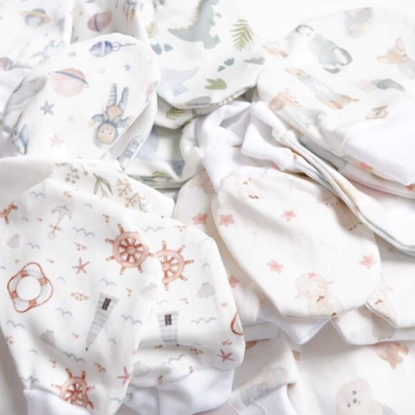 Carrol n Barrol New Born Set Bear n Friends Collections - Set Tangan Kaki Baby Katun - Set Tangan Kaki Bayi Lucu - Gambar 6