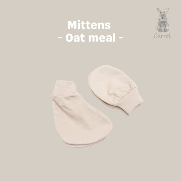 Carrol n Barrol Mittents n Botties Almond Colors - Set Tangan Kaki Baby - Sarung Tangan Bayi - Gambar 2