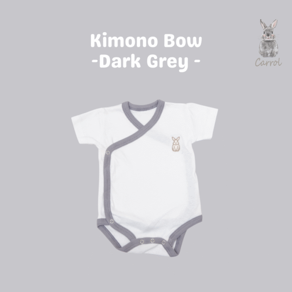 Carrol n Barrol Kimono Jumper White Editions - Kimono Pendek Bayi - Jumper Bayi - Gambar 4
